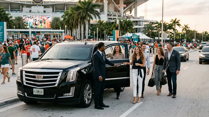 Booking Private Transportation Services for Sporting Events
