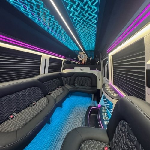 Mercedes Sprinter Black Party Bus Edition — photo 3 of 13