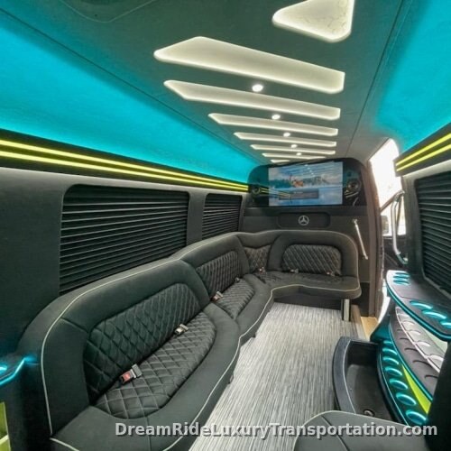 Mercedes Sprinter Black Party Bus Edition — photo 2 of 13