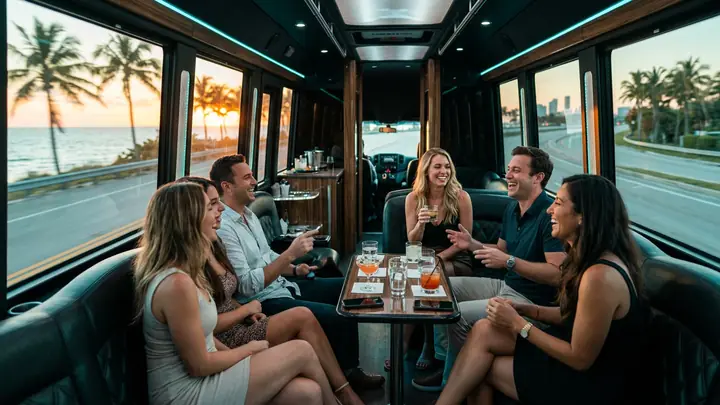 Why Choose A Party Bus Rental For A Road Trip?