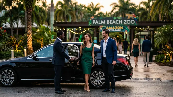 Palm Beach Zoo After Dark: Arrive in Style with DreamRide