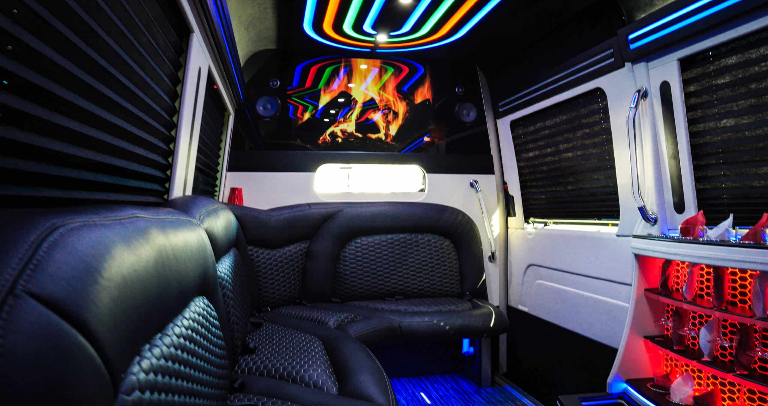 Mercedes Sprinter Black Party Bus Edition — photo 7 of 13