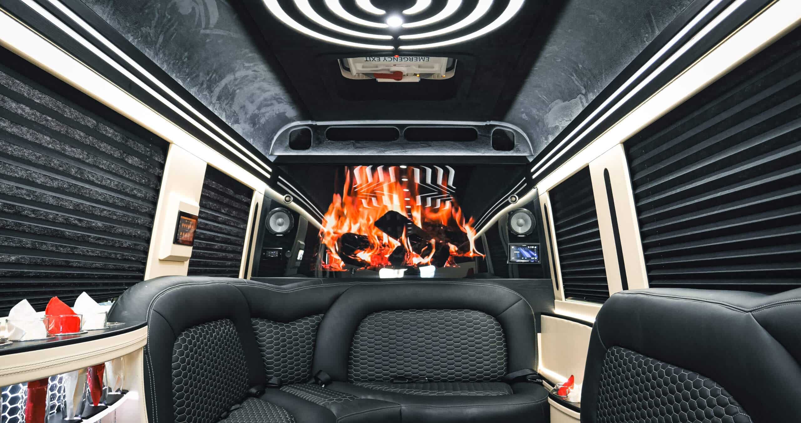 Mercedes Sprinter Black Party Bus Edition — photo 11 of 13