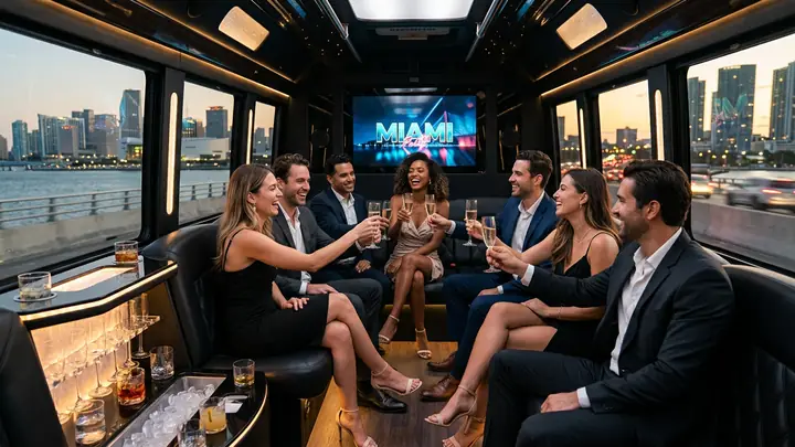 The Many Benefits of Reserving a Miami Party Bus