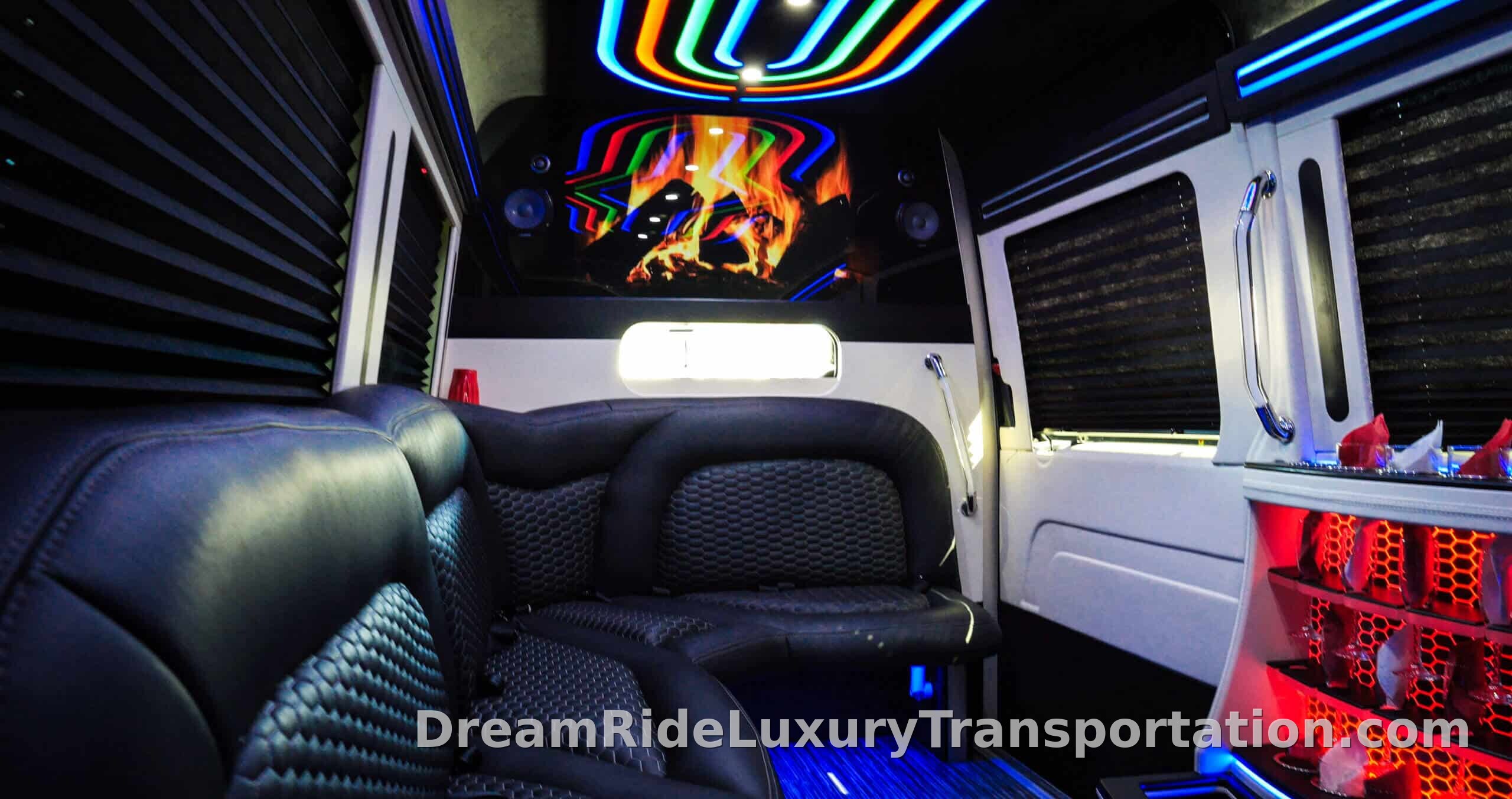 Mercedes Sprinter Black Party Bus Edition — photo 7 of 13