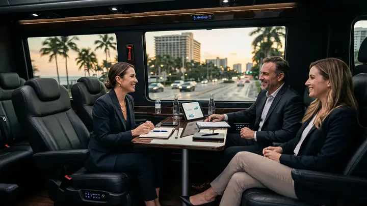 Make Business Meetings More Impressive With a Luxury Minibus
