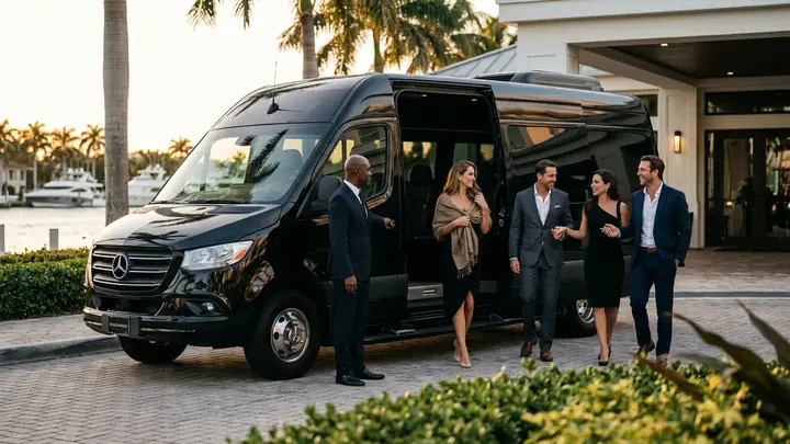 Luxury Group Transportation in South Florida with DreamRide
