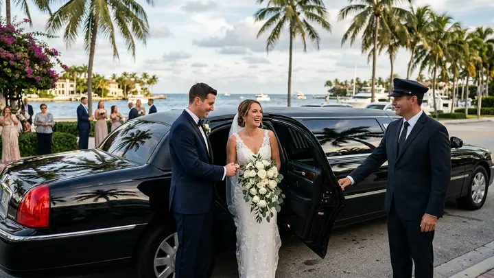 Luxury Limo Service for Weddings in Fort Lauderdale