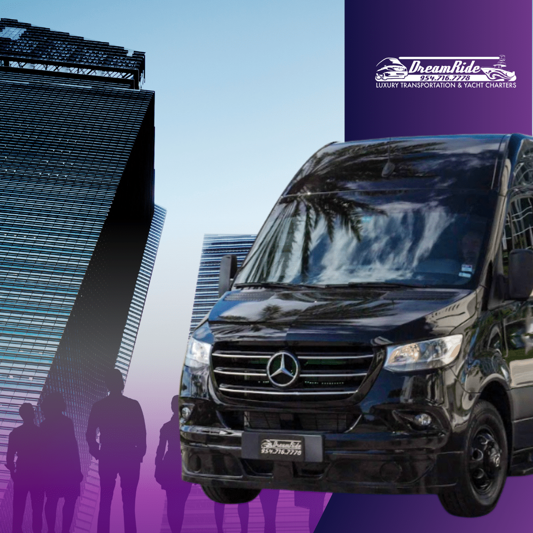 Company Parties & Corporate Events: Impress Clients and Employees with Luxury Group Transportation in South Florida